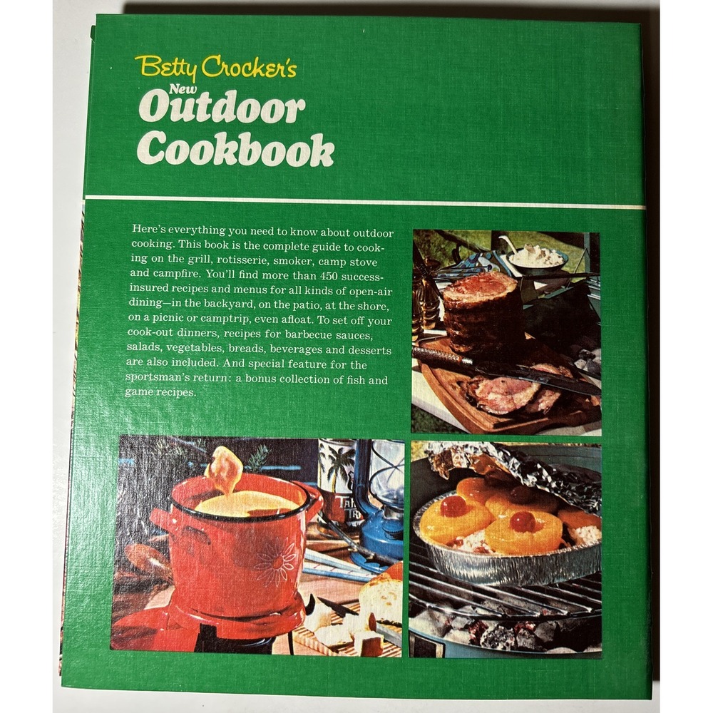 Betty Crocker's New‎ Outdoor Cookbook - Picnics Boat Trips Camp-Outs 1967 - Picture 2 of 4